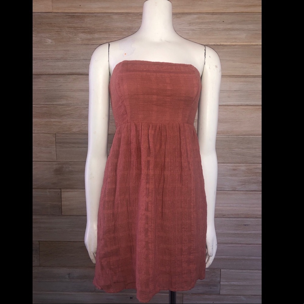 Pink mini dress